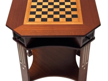 Vienna Secession Chess Table or Game Table, 1900s
